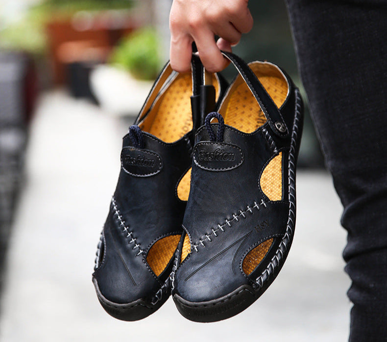 Bryan | Orthopaedic Leather Sandals