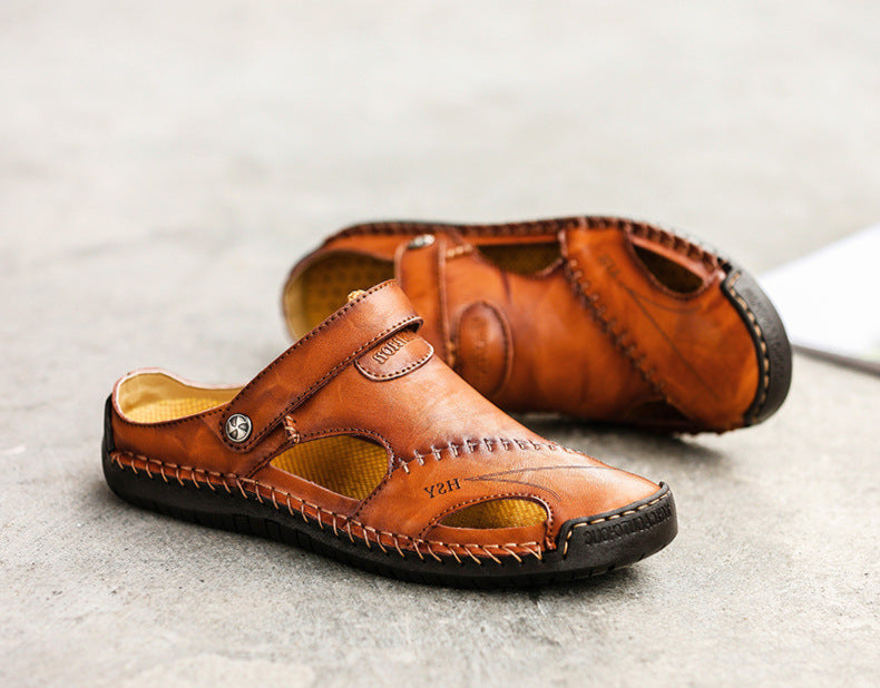 Bryan | Orthopaedic Leather Sandals