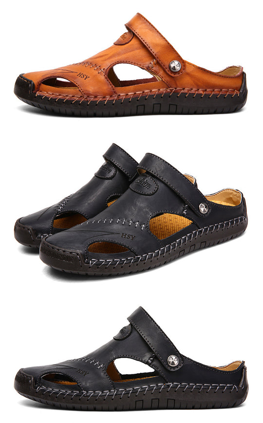 Bryan | Orthopaedic Leather Sandals