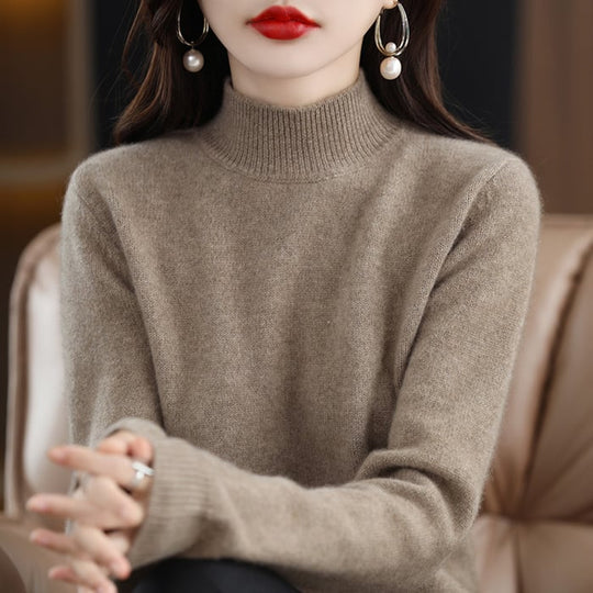 Claire | Cashmere Turtleneck Sweater