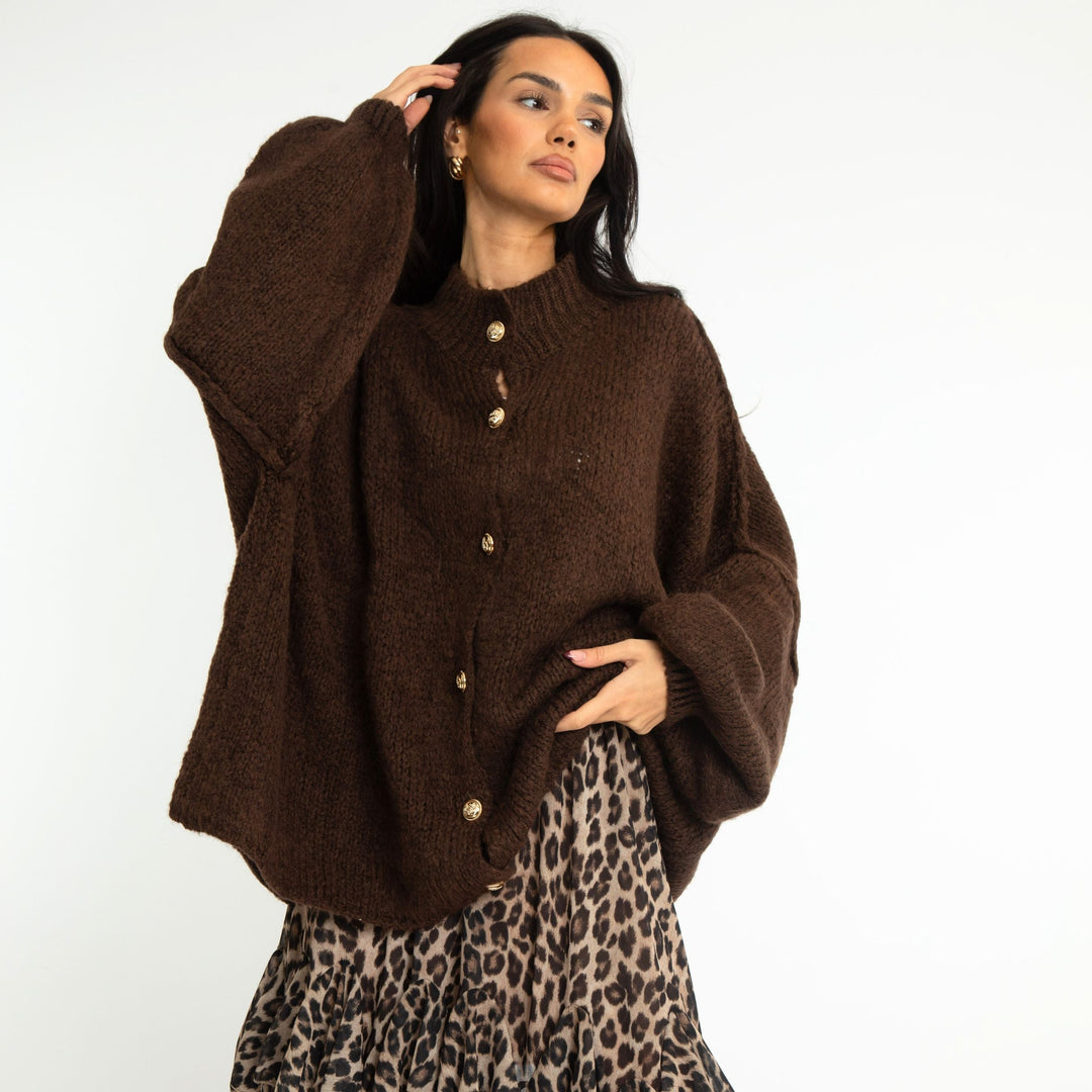 CozyGlam - Oversized Cardigan