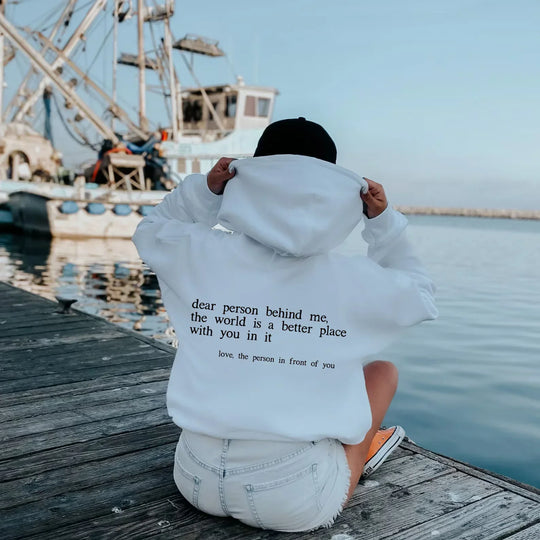 You Are Enough - Unisex Oversized Hoodie