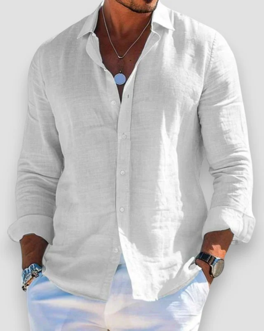 Marius | Premium Linen Casual Shirt