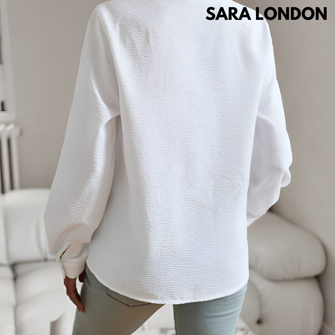 Elizabeth | Elegant Long-Sleeve Blouse