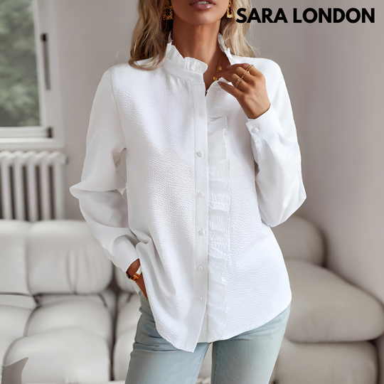 Elizabeth | Elegant Long-Sleeve Blouse