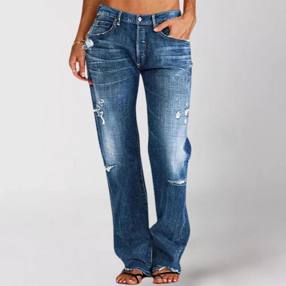 Jutta | Loose Wide-Leg Denim Jeans