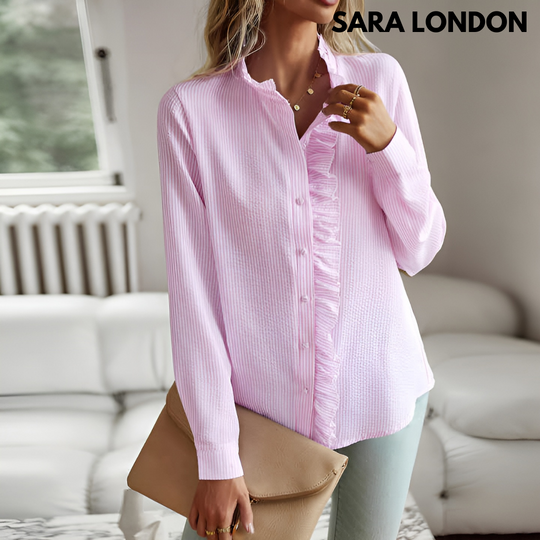 Elizabeth | Elegant Long-Sleeve Blouse