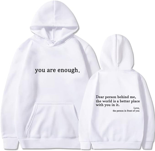 You Are Enough - Unisex Oversized Hoodie