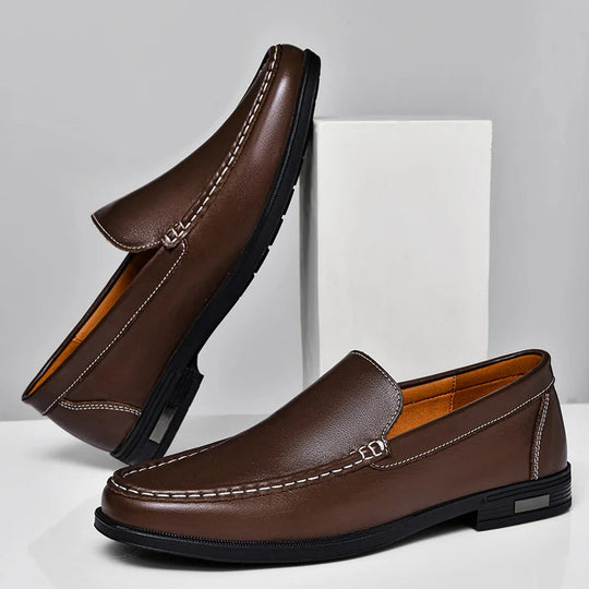 Emerson | Elegant Genuine Leather Loafers