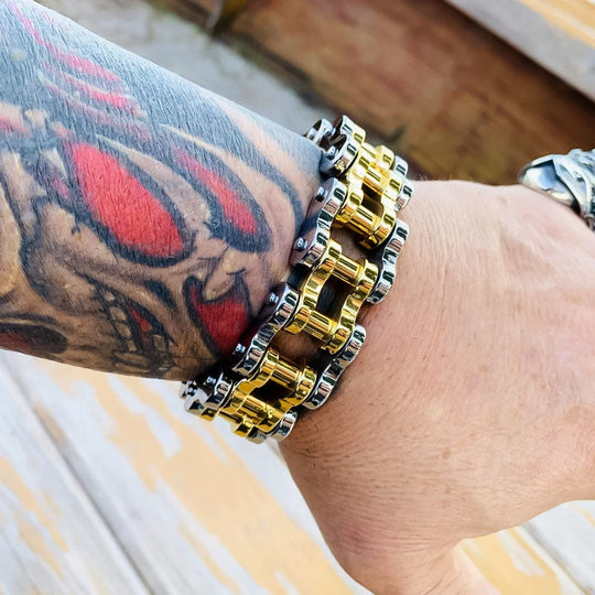 Felix | Vintage Motorcycle Chain Bracelet