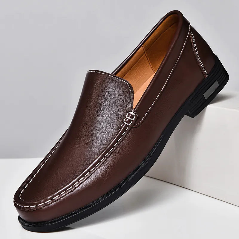 Emerson | Elegant Genuine Leather Loafers