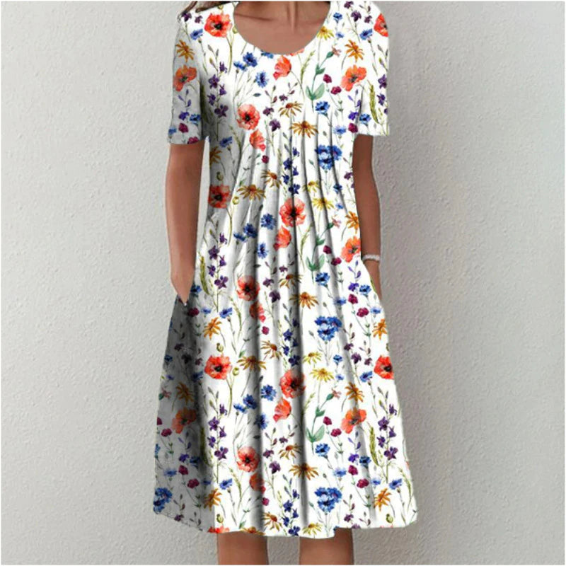 Angela | Floral Summer Dress