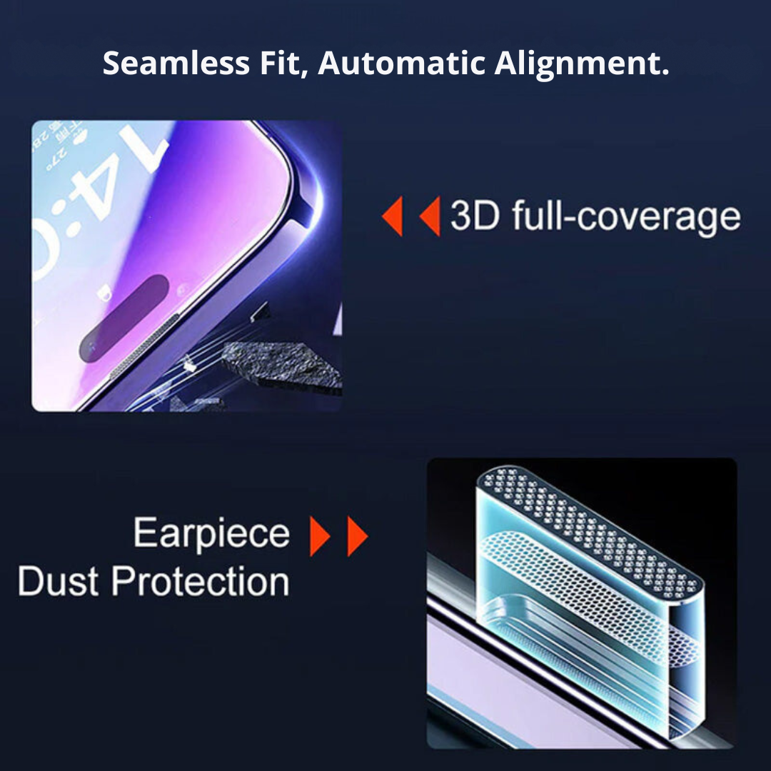 Premium Dust-Free Screen Protector - Buy 1, Get 1 FREE!