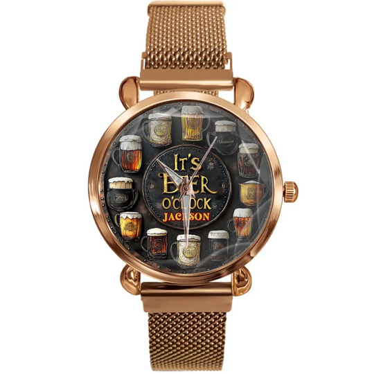 It's Beer O'clock - Personalised Beer Watch