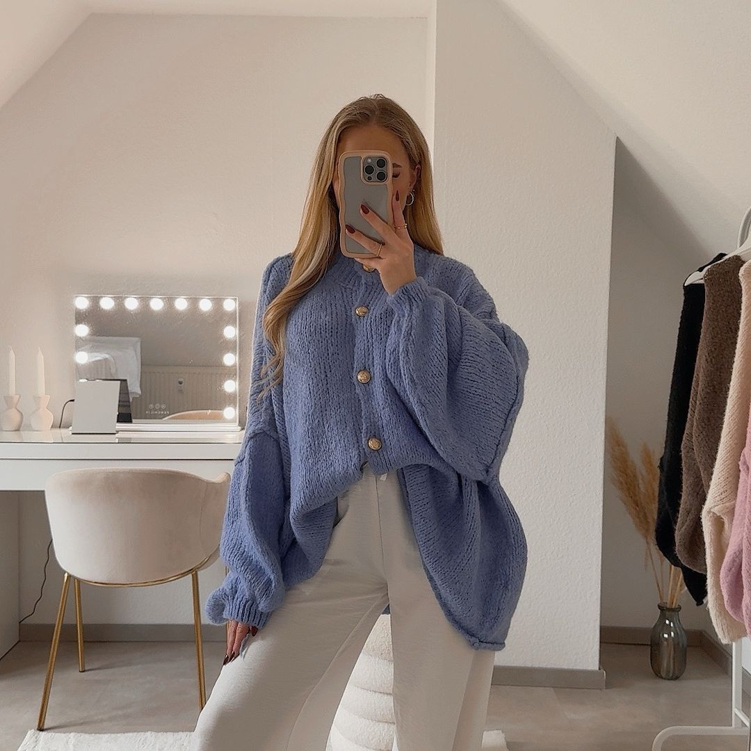 CozyGlam - Oversized Cardigan