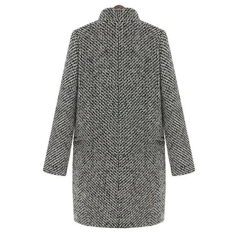 Saskia | Long Wool Coat