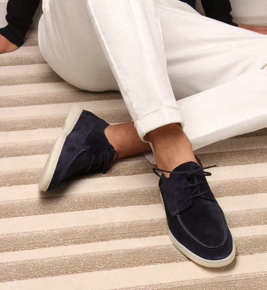 Tommy | Classic Lace-Up Moccasins