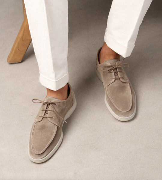 Tommy | Classic Lace-Up Moccasins