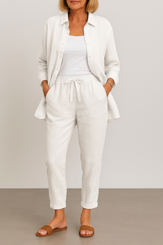 Lara | Linen Two-Piece Set