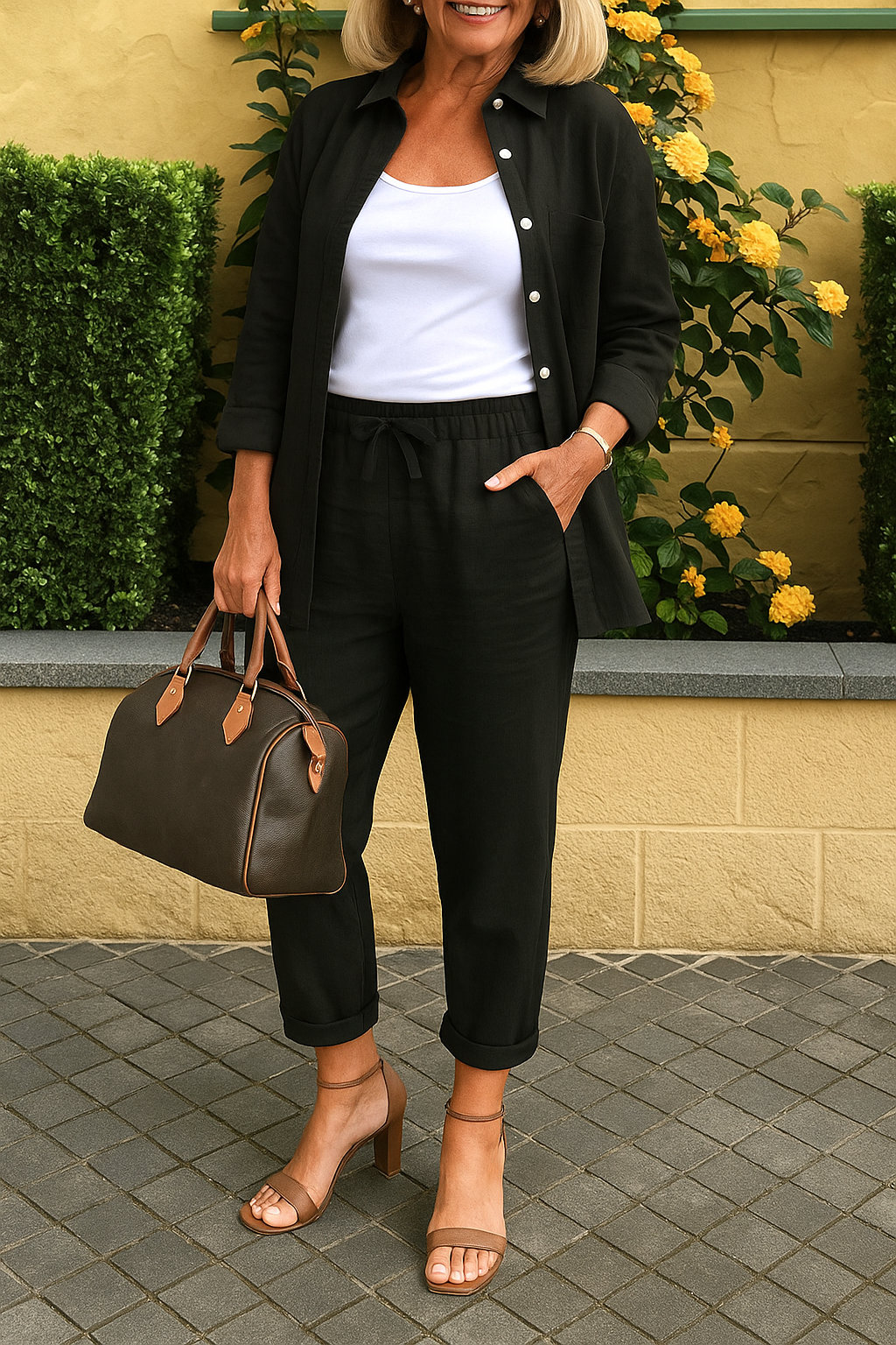 Lara | Linen Two-Piece Set
