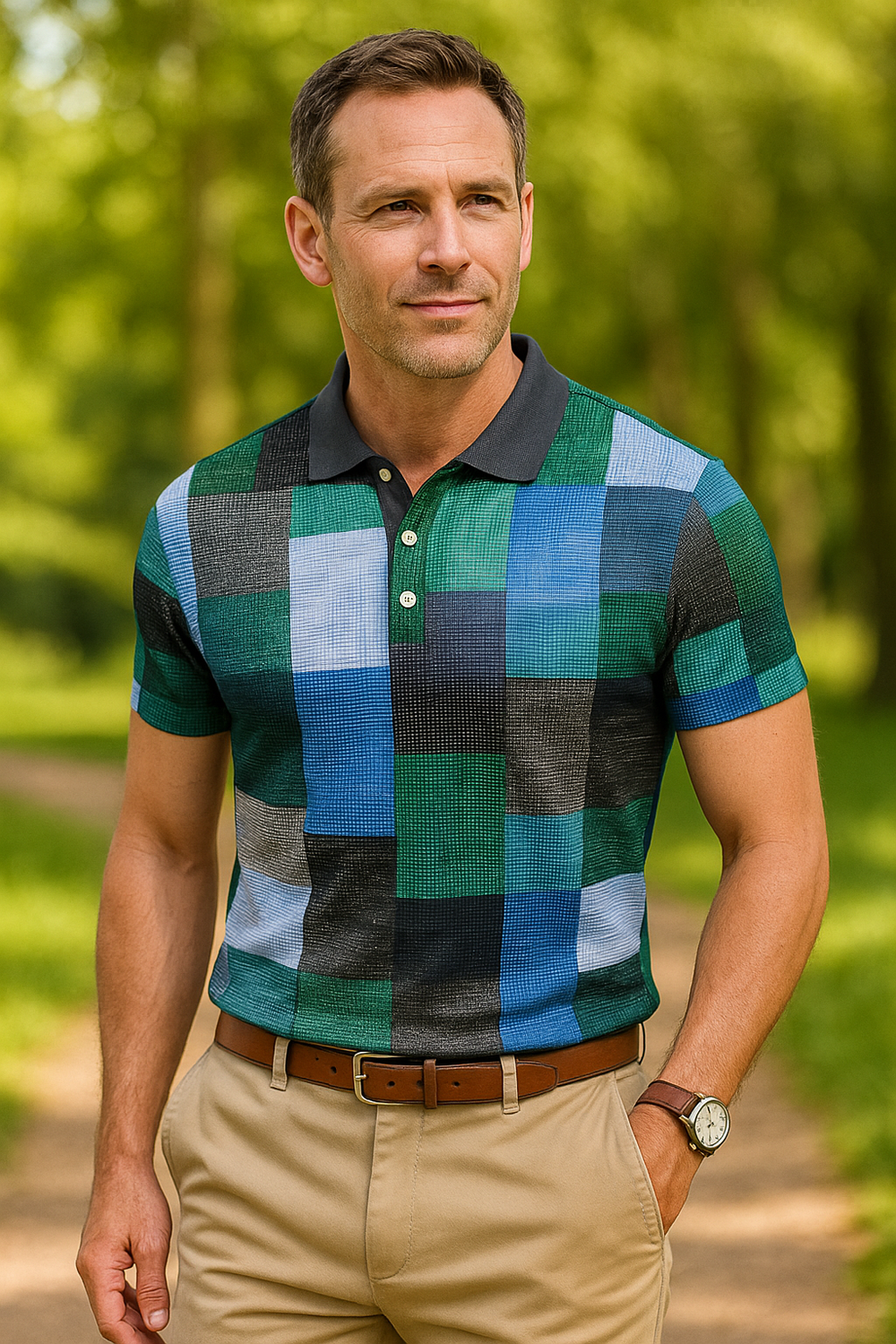 Levi - Classic Plaid Polo (Limited Edition)