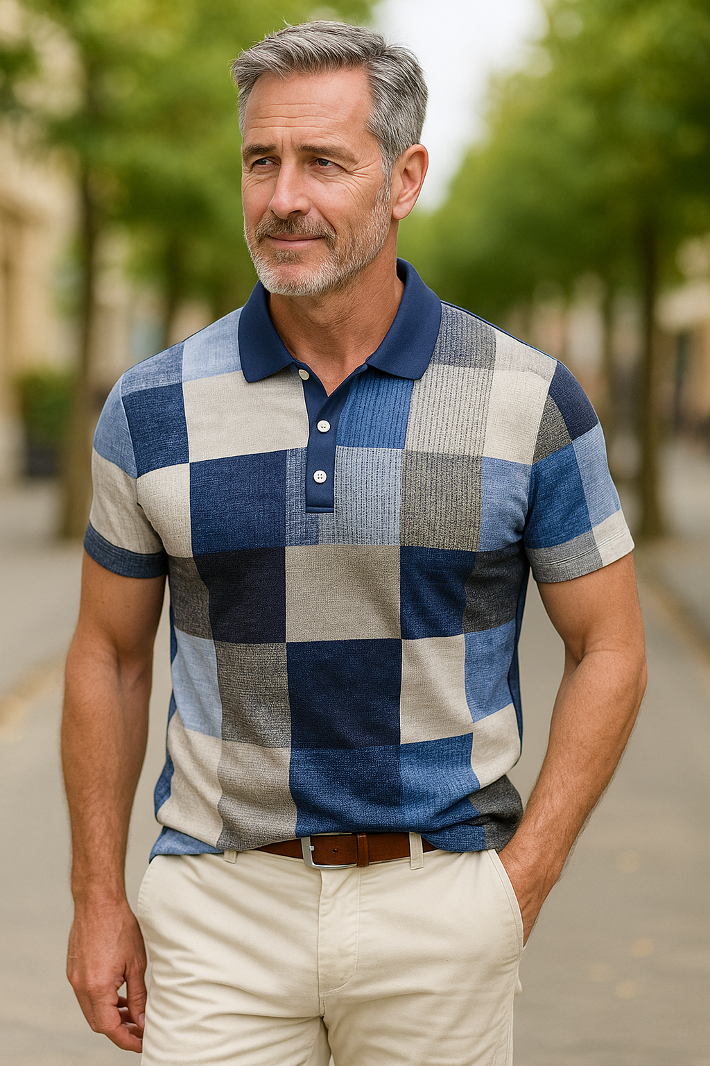 Levi - Classic Plaid Polo (Limited Edition)