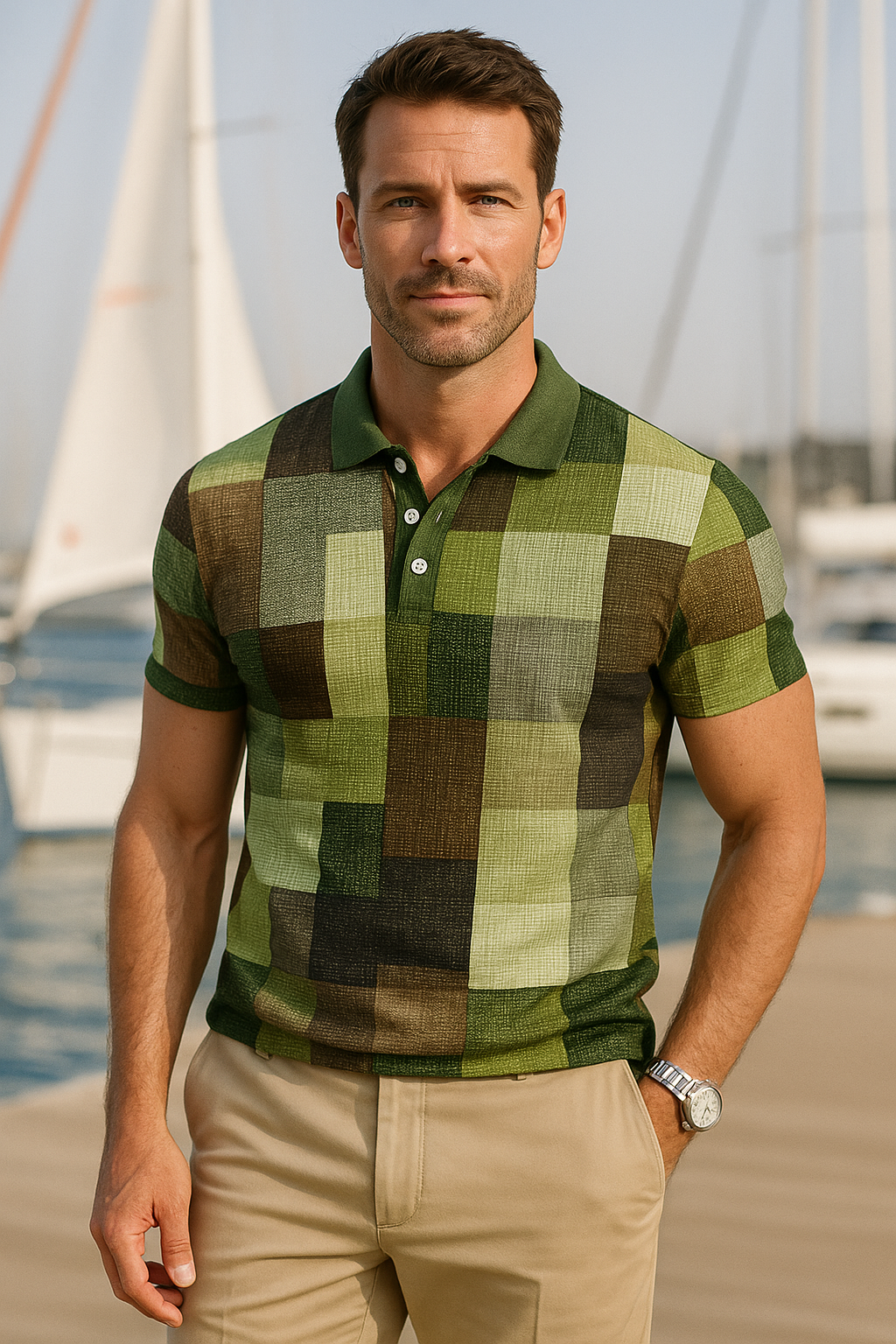 Levi - Classic Plaid Polo (Limited Edition)