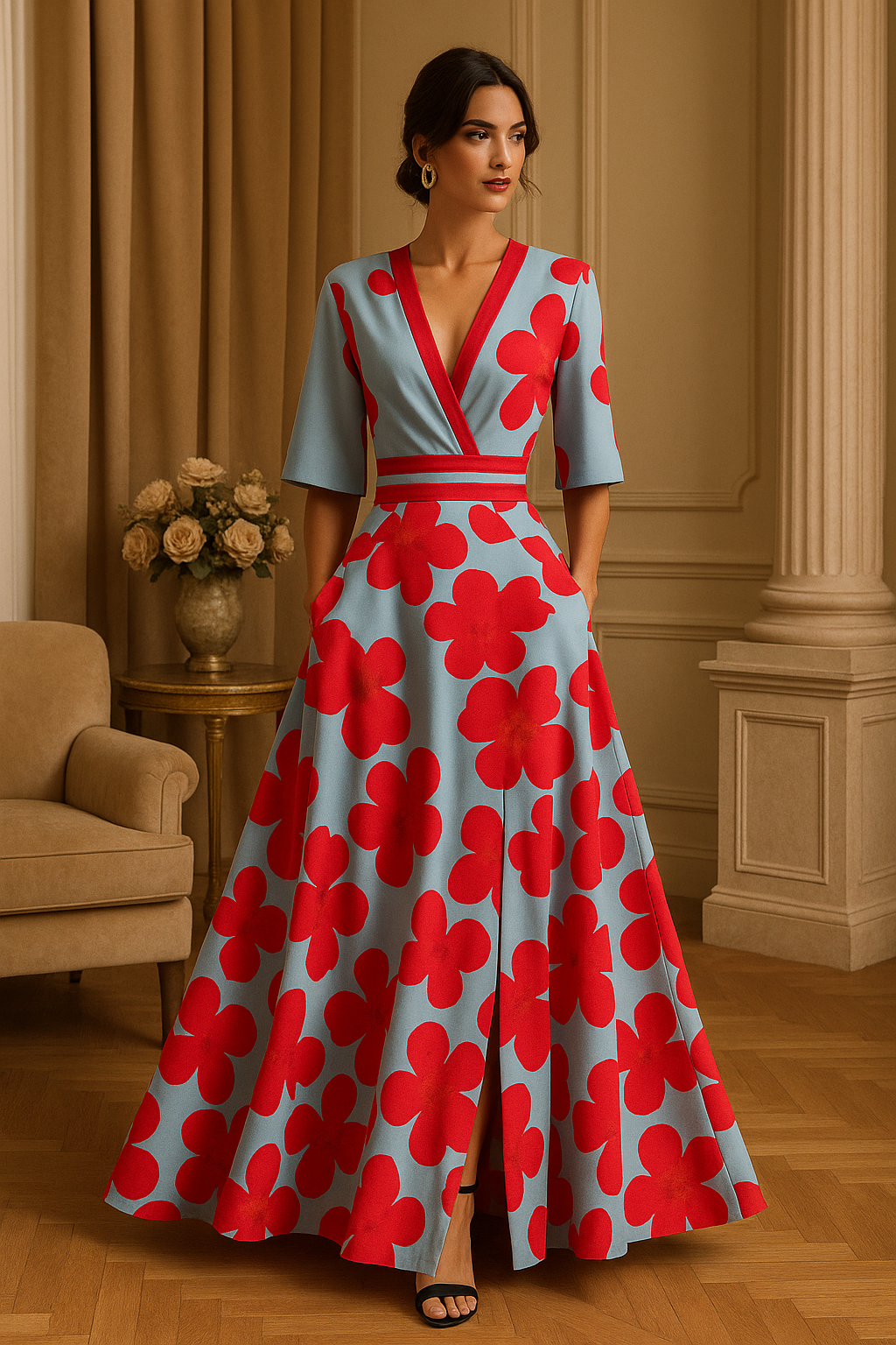 Alicia | Elegant Maxi Dress