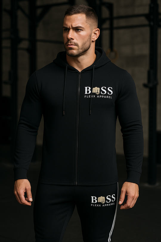 John | Luxury Full-Zip Tracksuit For Men