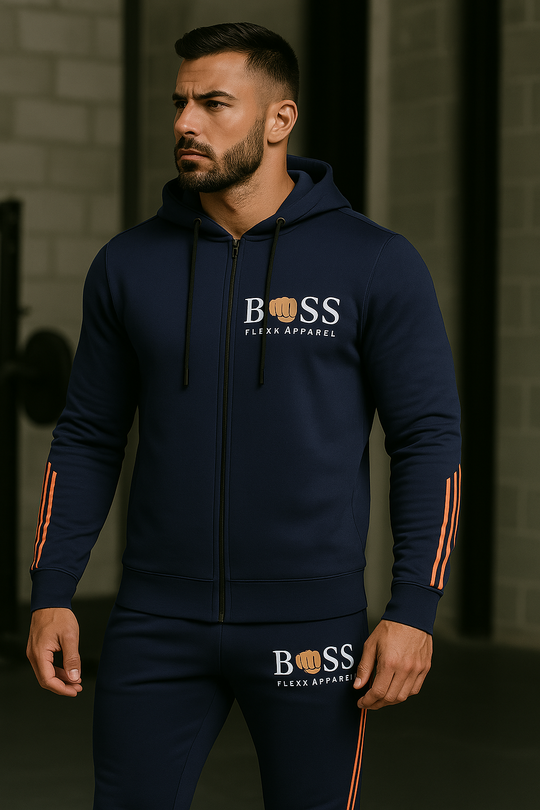 John | Luxury Full-Zip Tracksuit For Men