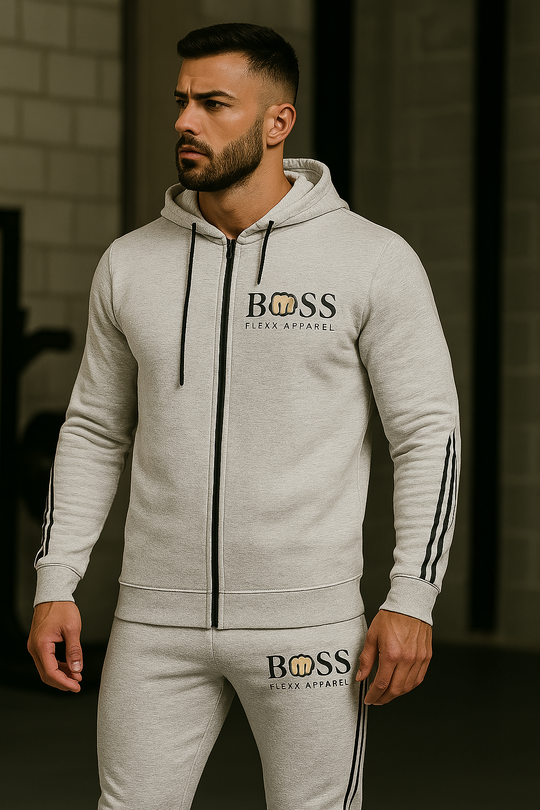 John | Luxury Full-Zip Tracksuit For Men