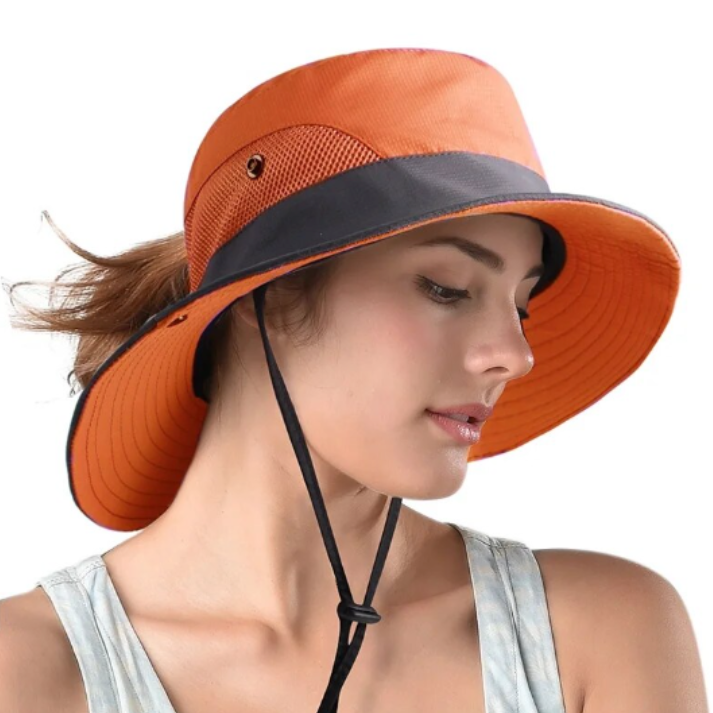 SunSmart | UV Protection Ponytail Hat