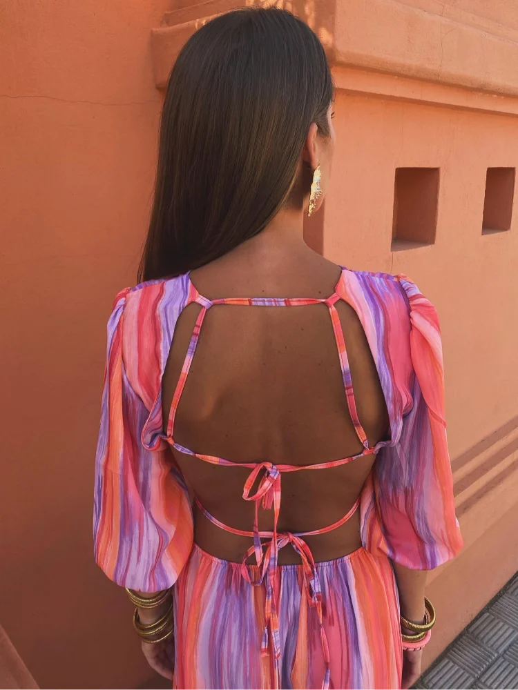 Sonia | Elegant Backless Dress