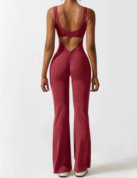 Dewi | Short V-Back Jumpsuit