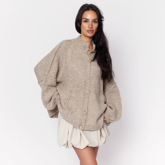 CozyGlam - Oversized Cardigan