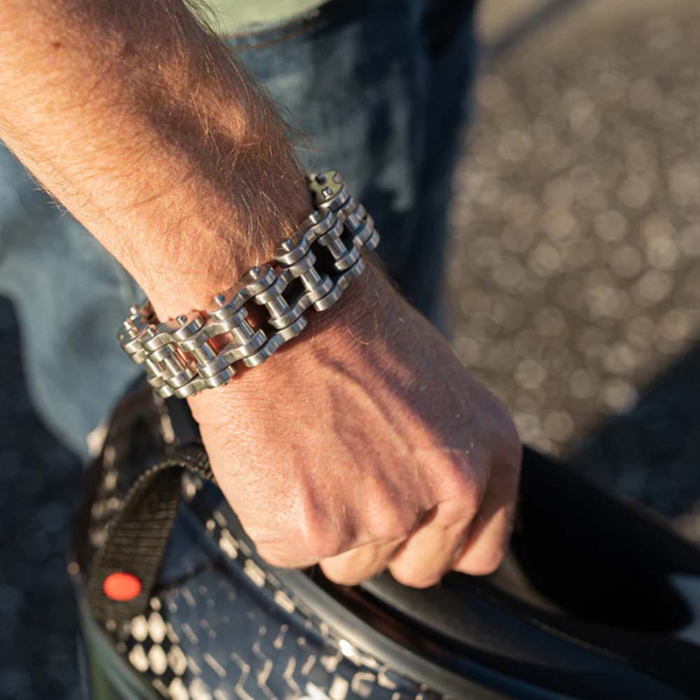 Felix | Vintage Motorcycle Chain Bracelet