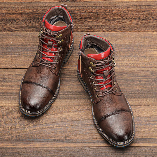 Aaron – Handcrafted Luxe Oxford Boots