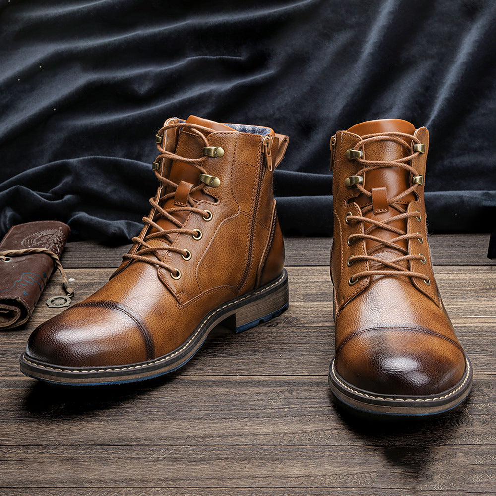 Aaron – Handcrafted Luxe Oxford Boots