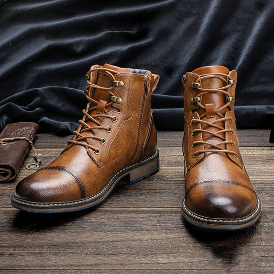 Aaron – Handcrafted Luxe Oxford Boots