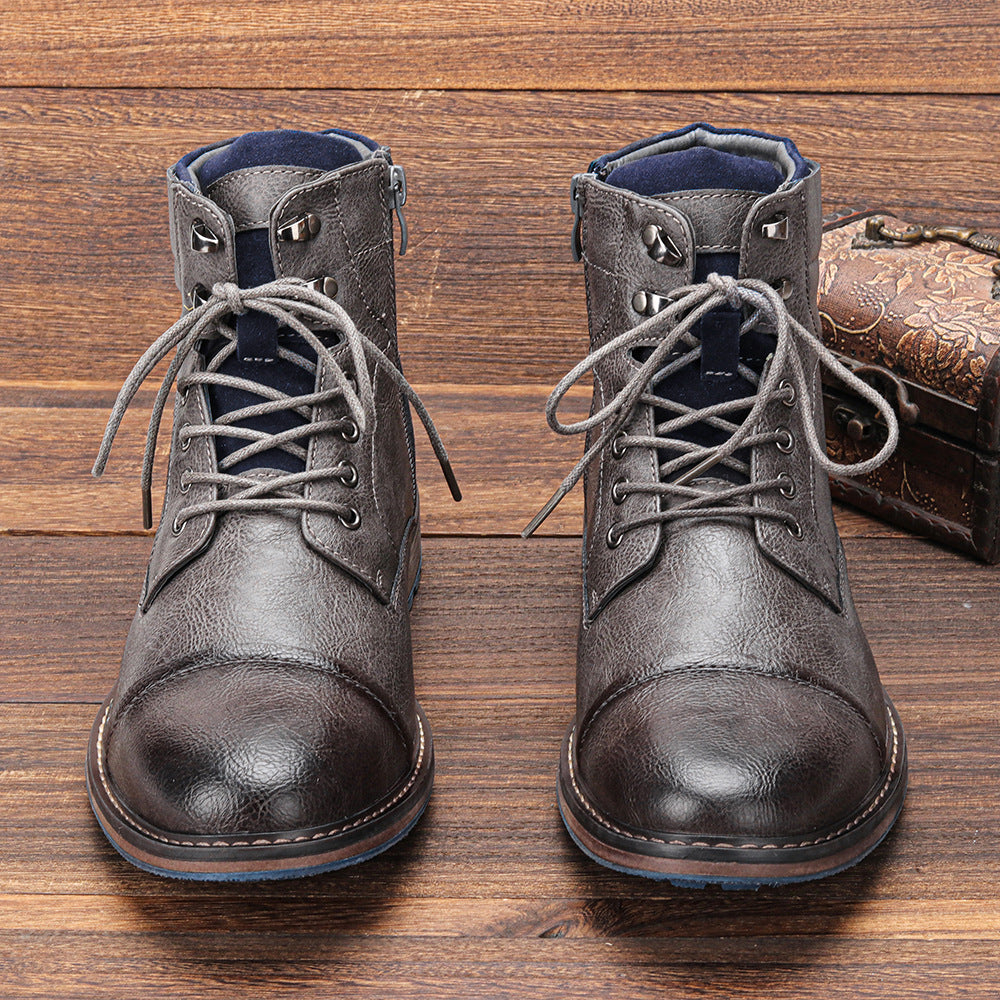 Aaron – Handcrafted Luxe Oxford Boots