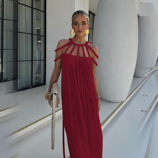 Amelia | Linen Maxi Dress