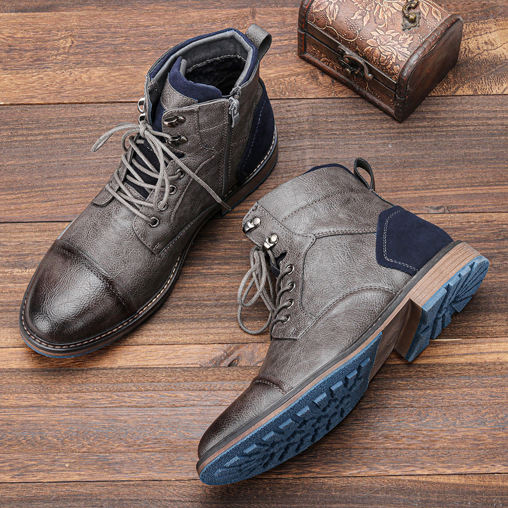 Aaron – Handcrafted Luxe Oxford Boots