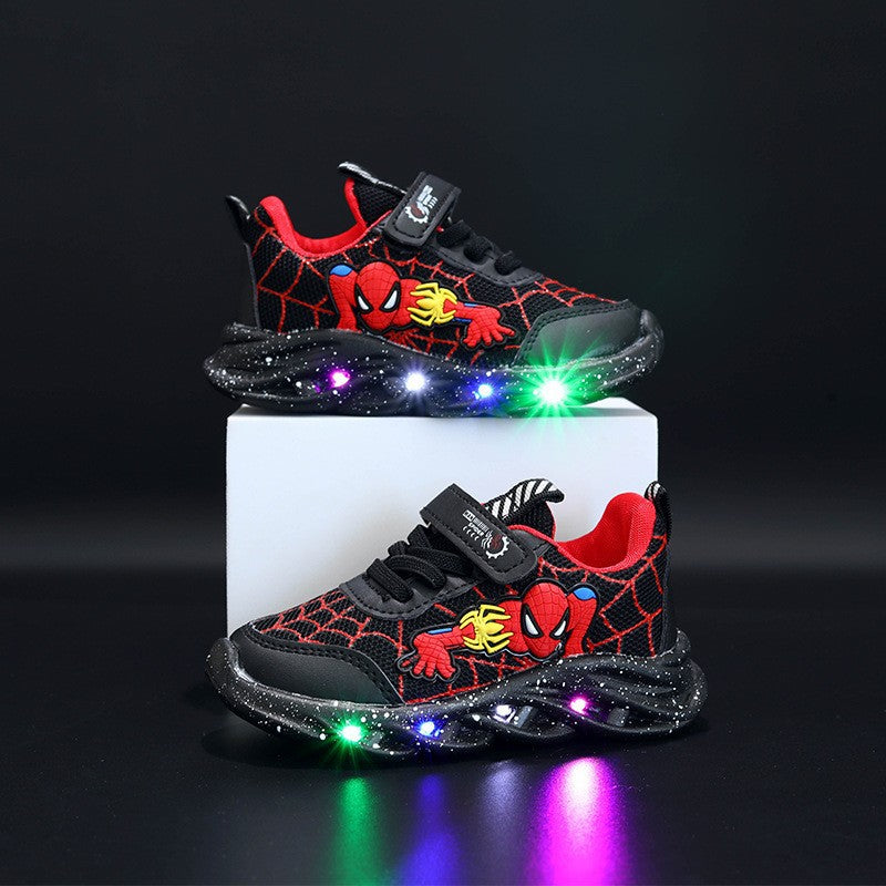 SpiderKicks | LED Light-Up Shoes for Kids