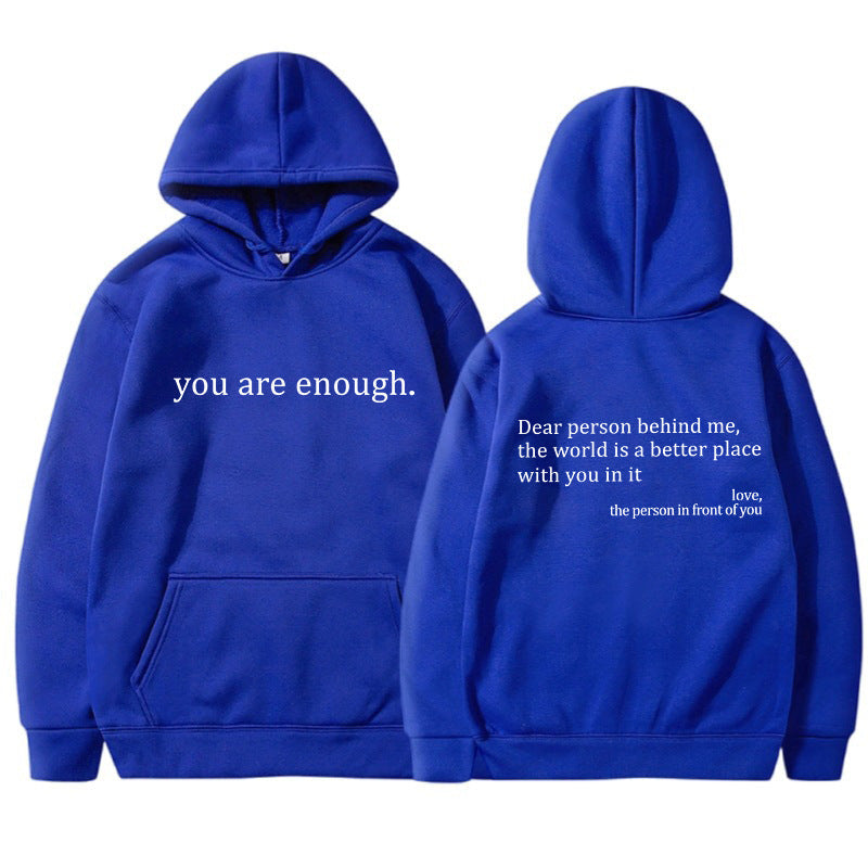 You Are Enough - Unisex Oversized Hoodie