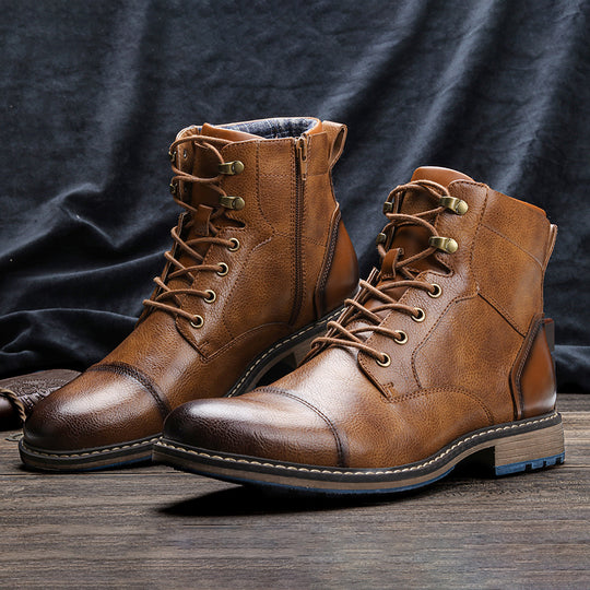 Aaron – Handcrafted Luxe Oxford Boots