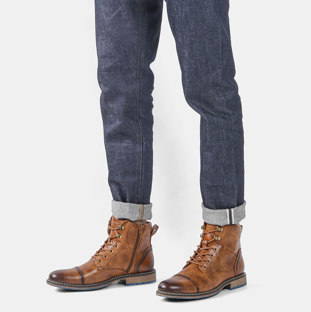Aaron – Handcrafted Luxe Oxford Boots