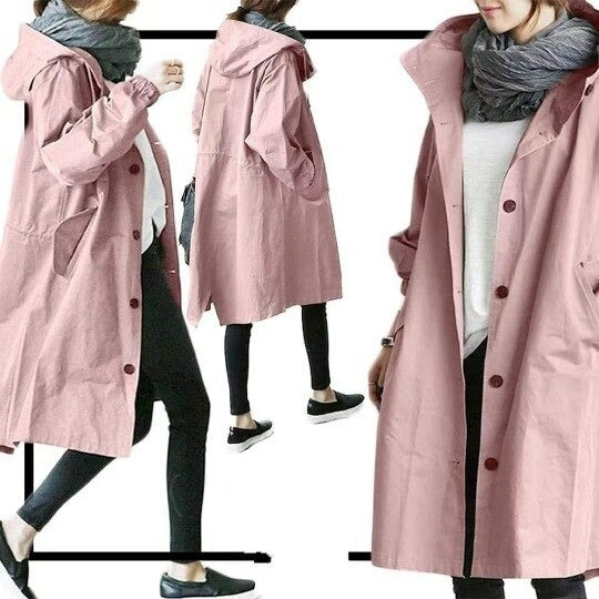 Aster | Elegant and Water-Repellent Trench Coat