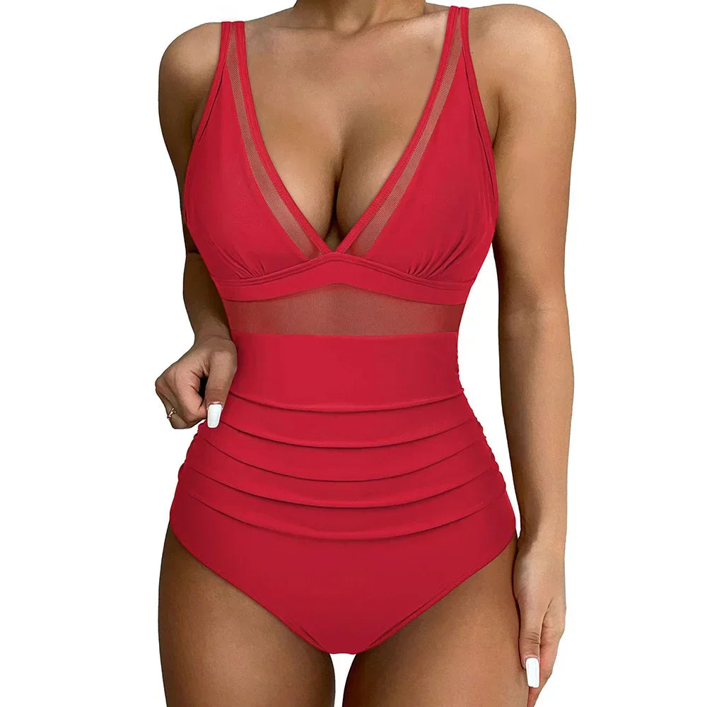 Clare - Stylish Beach Swimsuit