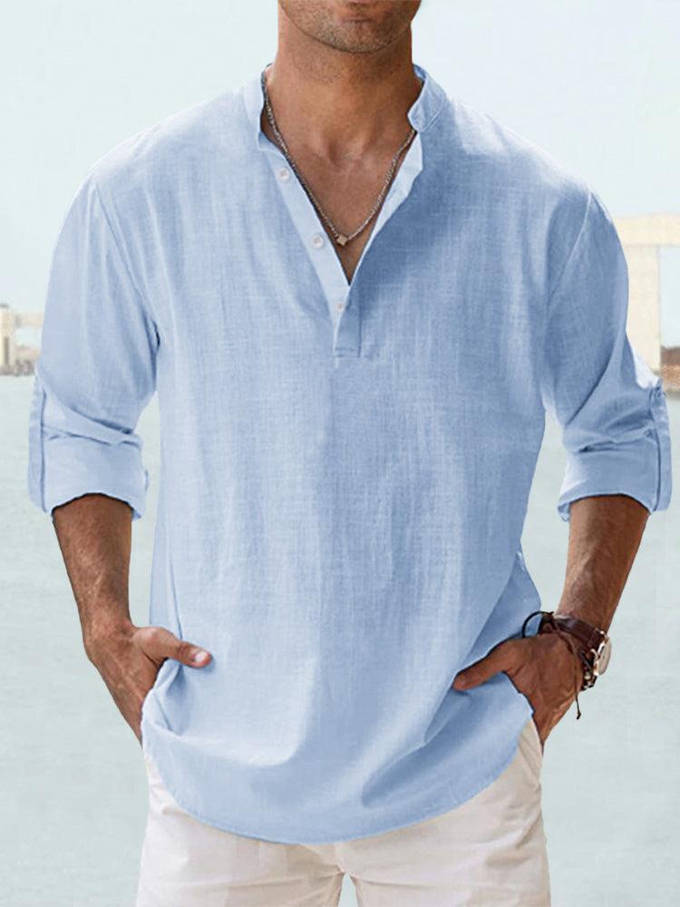 Arian | Breathable Linen Shirt