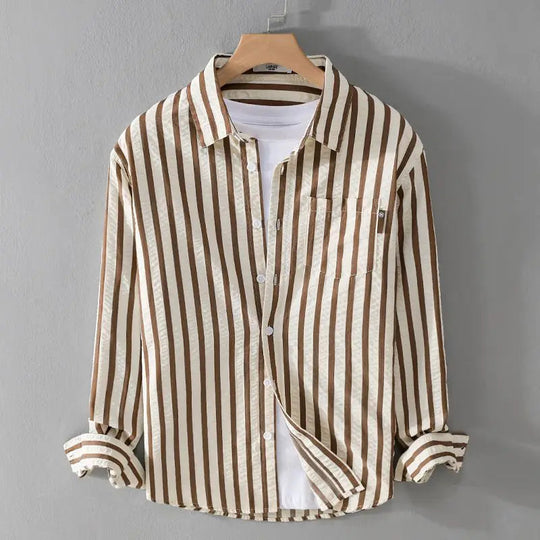 Maximilian | Elegant Striped Shirt